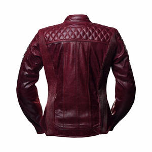 Blouson de moto en cuir unisexe coupe-vent personnalisable, qualité export pour fabricant en gros UE 2026 - Meilleures ventes - Product Image 3