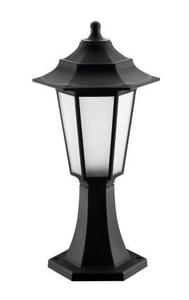 Faro da parete in plastica nera 1xE27 (Horoz 2073510-N) - Product Image 1