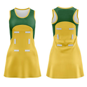 Para el proveedor Impreso Netball Uniforme Diseño personalizado Equipo Deporte Mujeres Jersey Logotipo personalizado 100% Poliéster Venta al por mayor Entrenamiento Adultos - Product Image 6