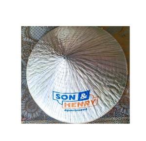 หมวกทรงกรวยไม้ไผ่แบบดั้งเดิมของเวียดนามสำหรับผู้ใหญ่ / หมวกฟางสั่งทำพิเศษสำหรับงานปาร์ตี้ งานแต่งงาน งานเฉลิมฉลองปีใหม่ เครื่องประดับเสื้อผ้า - Product Image 5