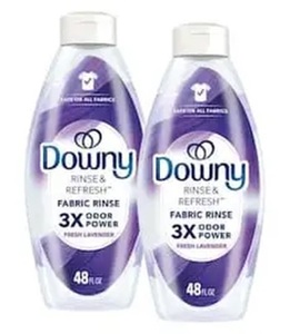 Downy Rinse Out Odor Rinse, élimine les odeurs tenaces et rafraîchit, parfum coton frais, 62 fl oz - Product Image 5