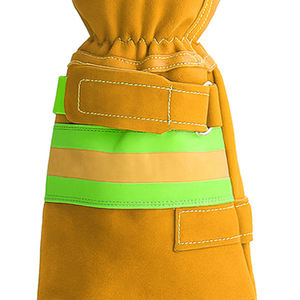 Gants résistants à la chaleur en cuir de vachette à vendre au prix de gros Meilleurs gants de protection de pompier de qualité supérieure - Product Image 5