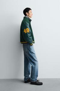 Chaqueta Universitaria de Invierno al por Mayor, Delgada, Impermeable, con Bordado, Personalizada, de Alta Calidad para Hombre, Informal, de Poliéster/Algodón - Product Image 5