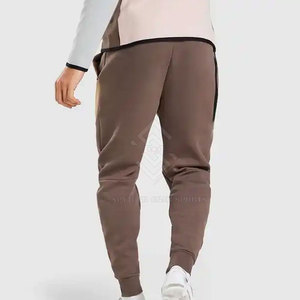 Mid Waist Straight Polyester/Cotton Blend Lightweight Casual Breathable Eco-Friendly Anti-Pilling <b>Drawstring</b> Men's <b>Trousers</b> - Product Image 3