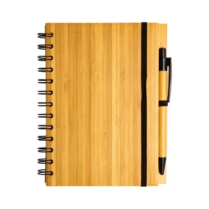 Quaderni Promozionali Personalizzati in Bambù di Javan, Gadget Personalizzati - Product Image 1