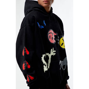 Sweat-shirts à capuche en molleton imprimé 100 % coton pour homme, best-sellers, nouvelle collection hiver 2025, respirants et à séchage rapide - Product Image 2