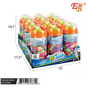 Juego de globos de agua reutilizables de llenado rápido de 500 piezas, juegos de juguetes de verano al aire libre magnéticos mágicos 48/2/24 piezas/CS para niños - Product Image 1