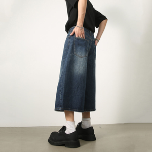 Wholesale Men Jorts made with durable <b>stitching</b> perfect for daily casual and outdoor wear - Product Image 3