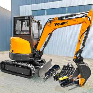 Miniexcavadora de 1 Tonelada de Calidad Premium, Máquina Excavadora Pequeña, Excavadora Hidráulica Compacta para Agricultura, Jardinería, Construcción y Paisajismo - Product Image 3