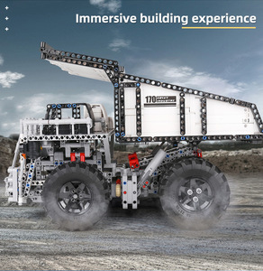 Moule <span class=keywords><strong>King</strong></span> 13170 2005/Pcs Puzzle 29699 Liebher Terex T284 Mining Excavator Dump Truck Car Building Blocks Bricks Toys MOC Toy - Product Image 5