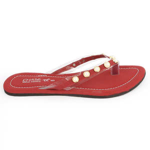 Pantuflas para Mujer J-527 - Color Granate - Product Image 4