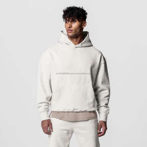 Ensemble de survêtement pour hommes en gros, coton épais, sweat-shirt à capuche et jogging, taille plus, survêtement de sport pour hommes, ensemble de survêtement pour hommes - Product Image 3