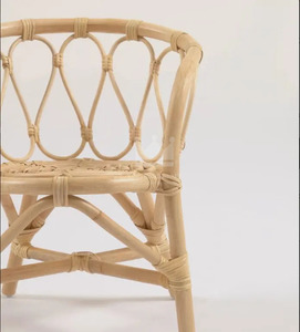 Chaise moderne en bois pour nouveau-né photographe pour salon, salle à manger, chambre à coucher, parc extérieur, nouveau modèle d'accessoires en rotin pour hôtels - Product Image 4