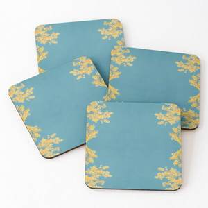 Unique Quality Eco Friendly Square Enamel Printed Non Stick Non Slip Coasters Natural Tea Cup Coaster From Indian Manufacturer - Product Image 5