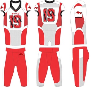 Nueva Llegada, Jersey de Fútbol Americano Personalizado con Estampado, Manga Corta, Corte Ajustado, Transpirable, 100% Poliéster, Uniforme Deportivo - Product Image 2