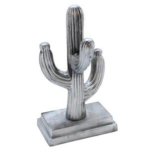 Decoración de mesa de hoja de arce de aluminio, acabado de plata antigua, diseño personalizado, esculturas de escritorio de buena calidad, venta al por mayor - Product Image 4