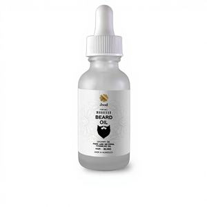 Aceite Orgánico para Barba para el Crecimiento del Cabello 100ml Fórmula Vegana Nutritiva de Marruecos con Ricino y Romero - Product Image 1