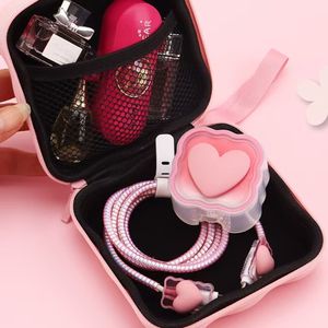 Protection des données peu profondes et 20W complet Applicable au chargeur Soft Shell Data Cable Protective Sleeve Storage Bag - Product Image 1