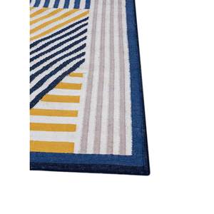 พรมขนสัตว์ทอมือลายเรขาคณิตคลาสสิก Alhambra Ivory Flat Weaves  พรมปอกระเจาทำมือสำหรับบ้าน สำหรับข้างเตียง-ADWP-13055 - Product Image 4