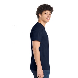 Camiseta Premium Personalizada para Hombre, Cuello Redondo, Manga Corta, Básica, Lisa, con Impresión de Logotipo Personalizado, Bordado, Ropa al por Mayor - Product Image 4