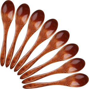 Excellent Quality High Quality Mirror Natural Wooden Modern Luxury Eco-Friendly Dessert <b>Spoon</b> for Party Honey Tea Use Low Price - Product Image 6