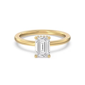 14K Solid Gold Lab Grown Diamond <b>Ring</b> Fine Jewellery F Color VS2 Clarity Classic Design Everyday Wear Handcrafted Piece - Product Image 1