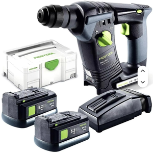 Marteau perforateur rotatif TCL6Plus 18V, moteur sans balais, batterie lithium 5,2 Ah, sans fil - Product Image 1