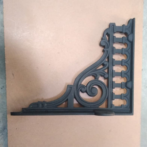 Vintage Design Cast Iron Bracket <b>Strong</b> Quality Wall Mounted Matt Black Finish <b>Shelf</b> Bracket - Product Image 5