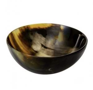 Handmade Sustainable Buffalo Horn Bowl for Serving Food Unique Decorative Horn Bowl Centerpieces Assistance Waters - Product Image 1