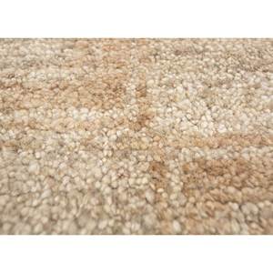 พรมขนสัตว์ถักมือขนาดใหญ่ AKWL-1448 สีเทียมเบจและสีน้ำตาล ลายเรขาคณิต สำหรับตกแต่งห้องนั่งเล่นวัยรุ่น - Product Image 3