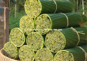 2025 Venta caliente Eco2go Vietnam's Desechables Pajitas de hierba de bambú Love Natural con precio - Product Image 4