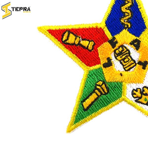 Parches de bordado deportivo Tepra hechos a medida de alta calidad, nueva llegada, logotipos de fieltro con forma de flor, tela de PVC, tarifa al por mayor para sombreros - Product Image 6