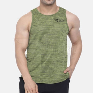 Débardeur d'été décontracté pour hommes, vêtements de fitness tricotés respirants de grande taille du Pakistan - Product Image 1