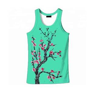 Top venta más grande 100% poliéster sublimación sin mangas mujeres sublimación camisetas sin mangas a precio al por mayor con OEM - Product Image 6