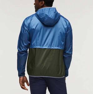 Chaqueta Deportiva Cortavientos de Moda para Hombre, Chaqueta Cortavientos de Nailon Brillante, Holgada, de Corte Amplio, con Media Cremallera - Product Image 4