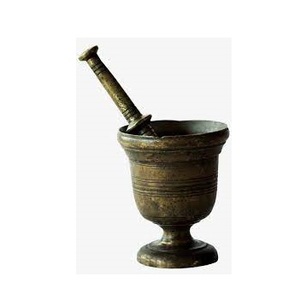 Spice <b>Grinder</b> Copper Metal Mortar and Pestle <b>Herb</b> Bowl Handmade Pill Crusher Pesto Powder Mortar Pestle - Product Image 4