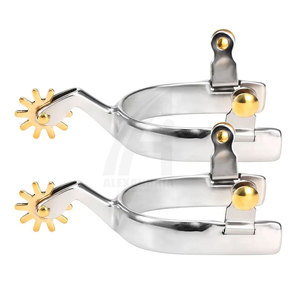 Espuelas de Caballo de Acero Inoxidable de Alta Calidad al por Mayor, Nuevo Diseño Personalizable, Precio Económico, Mild Rowel Alexandria Industries - Product Image 2