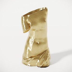 Vase à fleurs moderne 4 pièces en métal royal, centre de table de mariage enduit noir et or - Product Image 5