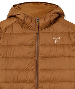 Vêtements décontractés Vestes bouffantes pour hommes en plein air épais 100% Polyester Bubble Bomber Vestes bouffantes avec marque privée - Product Image 4