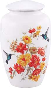Urne de crémation colibri pour cendres humaines Urne adulte pour enterrement funéraire Columbarium ou urnes de crémation à domicile pour cendres humaines - Product Image 3