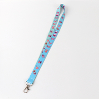 Cordón de poliéster para sublimación de 20mm y 25mm de ancho, blanco y negro, con gancho metálico, ajustable, ecológico y moderno para la Feria de Cantón