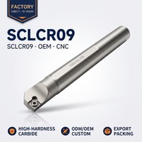 Support de tige de fraisage CNC à 95 degrés pour S12 S14 S16 S20 S25 S32 SCLCR09 Carbide Material OEM Supported Box Package