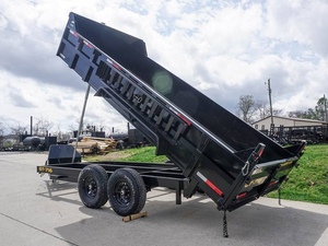 Remolque Telescópico Hidráulico de 7x16 con Laterales de 2 pies (2) Ejes de 7K Peso Bruto Vehicular de 14K 3000 lb 1 Año de Garantía - Product Image 4