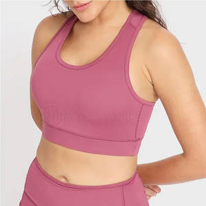 Sujetador Deportivo Transpirable de Soporte Ligero para Mujer, Talla Grande, para Ejercicio Físico, Material de Spandex/Nailon, Servicio OEM Disponible - Product Image 2