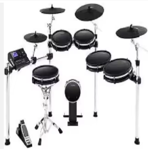 ชุดกลองไฟฟ้า DM10 MKII Pro แบบ 10 ชิ้น พร้อมหนังกลองแบบตาข่ายและโครงโครเมียม DIY อุตสาหกรรม OEM รับประกัน 1 ปี - Product Image 2