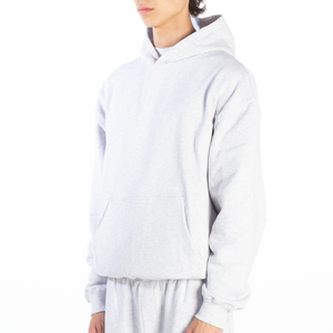 Chaqueta con capucha y cremallera personalizada, sudaderas de algodón de felpa francesa, sudaderas con cremallera completa en blanco, sudaderas con capucha desgastadas lavadas con ácido Vintage para hombres - Product Image 2