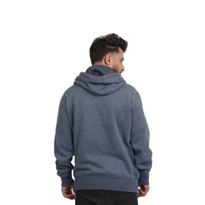 Sweat-shirt à capuche en molleton de coton pour homme en gros, sweat-shirt à capuche personnalisé, vêtements décontractés unisexes - Product Image 3