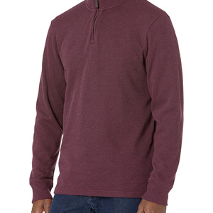 <b>Men</b> <b>Sweatshirt</b> Top Quality Winter Custom <b>Men</b> Custom Embroidery Plain Cotton Blended Outdoor Fleece <b>Sweatshirts</b> Half Zip - Product Image 5