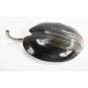 Leaf Design Serving Bowl With Metal <b>Handle</b> Designed For Stylish Dining Premium Food Serving And Modern Home <b>Kitchen</b> Display - Product Image 4
