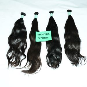 100% non transformés Remy cuticule alignée vierge en vrac vietnamien Extensions de cheveux humains noir crépus droite vague naturelle vendeur - Product Image 1